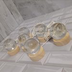 گوی چراغدار پایه چوبی