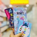 مداد رنگی 12 رنگ kmt جعبه فلزی