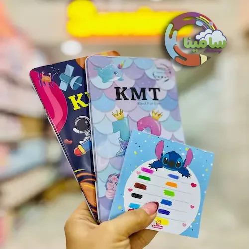 مداد رنگی 12 رنگ جلد فلزی KMT مداد رنگی 12 رنگ جلد فلزی KMT