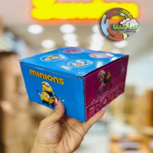 ظرف غذا استیل گرد عروسکی ظرف غذا استیل گرد عروسکی